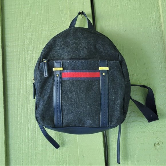 TOMMY HILFIGER Blue Denim Backpack Bag main image 6